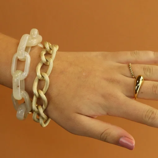 oval link bracelet - Camps & Camps