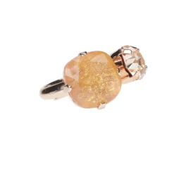 peach metallic harmony ring - Camps & Camps