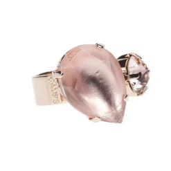 peach pink metallic splendour ring - Camps & Camps