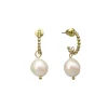Pearl White Earrings