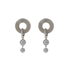 Pearly Hoops And Loops Erarings - Camps & Camps