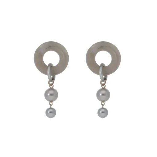 Pearly Hoops And Loops Erarings - Camps & Camps