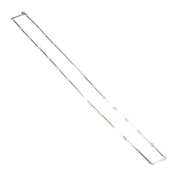rose gold baton necklace - Camps & Camps