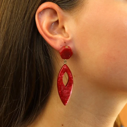 Shimmer Droplet Earrings