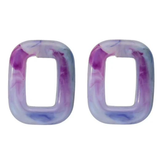 Square Chunky Earrings