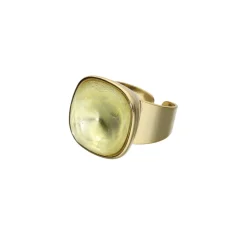 Square Crystal Ring
