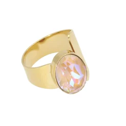 Swarovski Cappuccino Delight Oval Ring
