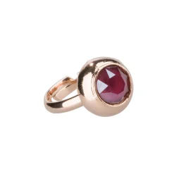 swarovski dark red ring - Camps & Camps