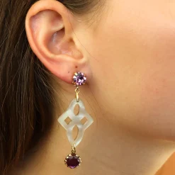 Swarovski Filigrain Earrings
