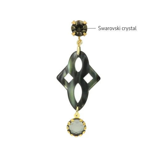 Swarovski Filigrain Earrings