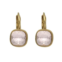 Swarovski Light Rose Earrings
