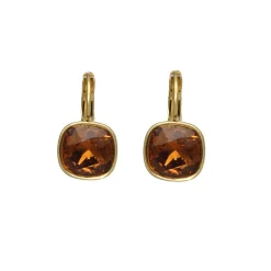 Swarovski Square Earrings