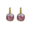 Swarovski Square Earrings