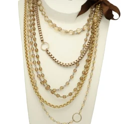 Taupe splendour necklace - Camps & Camps