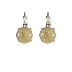 tiny citrine gem dormeuses - Camps & Camps