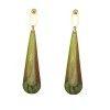 Transparent Olive Green Drop 